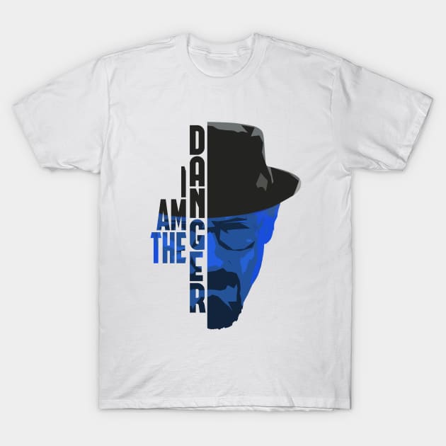 Breaking Bad (I am the danger) T-Shirt by SirTeealot